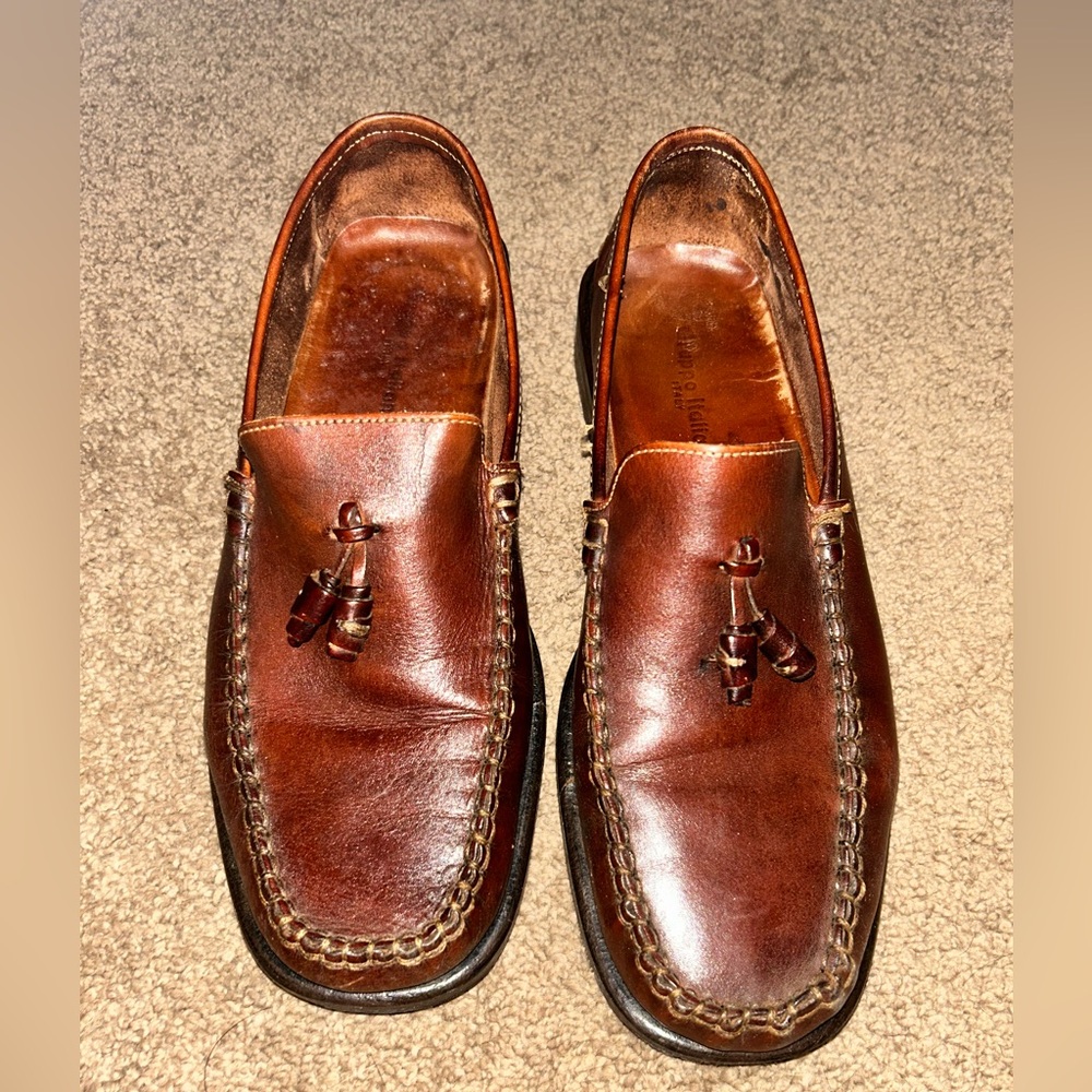 Gruppo Italiano  Brown Tassel Loafers Size 11